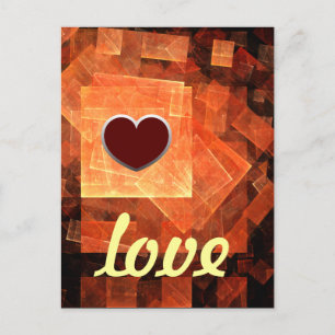 Carte postale Windows Light Love