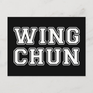 Carte Postale Wing Chun