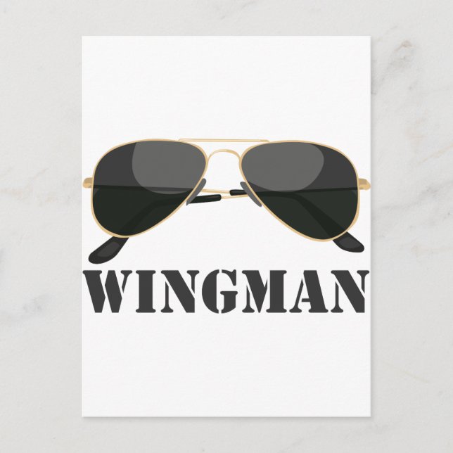 Carte Postale Wingman (Devant)