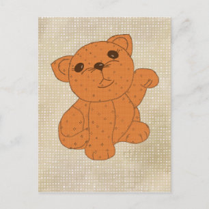 Carte Postale winkende Katze