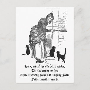 Carte Postale Winking Witsery Rhyme