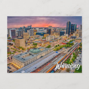 Carte Postale Winnipeg, Manitoba, Canada