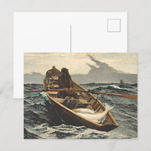 Carte Postale Winslow Homer - Avertissement sur le brouillard