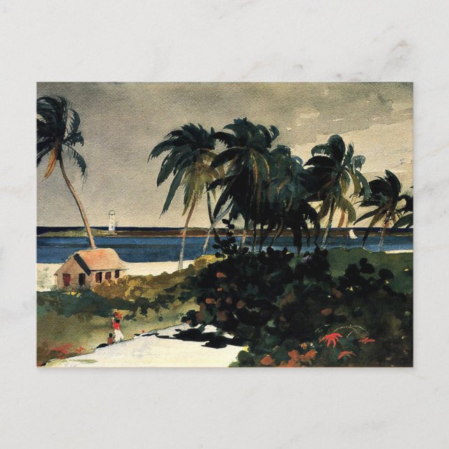 Carte Postale Winslow Homer - Nassau (Devant)