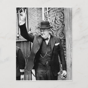 Carte Postale Winston Churchill