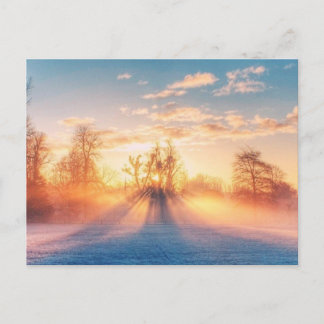 Carte Postale Winterliche Postkarte