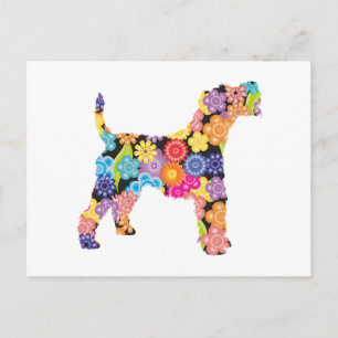 Carte Postale Wire Fox Terrier
