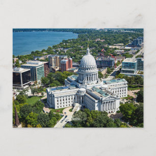 Carte Postale Wisconsin Capitol, Madison