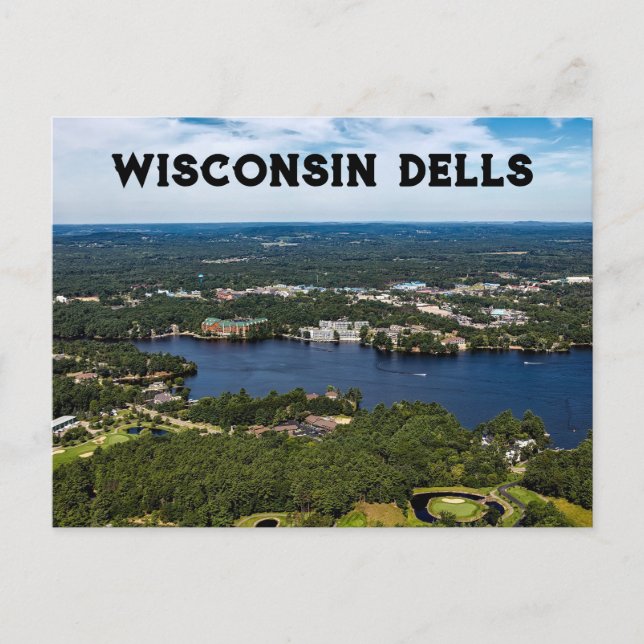 Carte Postale Wisconsin Dells USA (Devant)