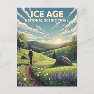 Carte Postale Wisconsin Ice Age National Pittoresque Trail Trave