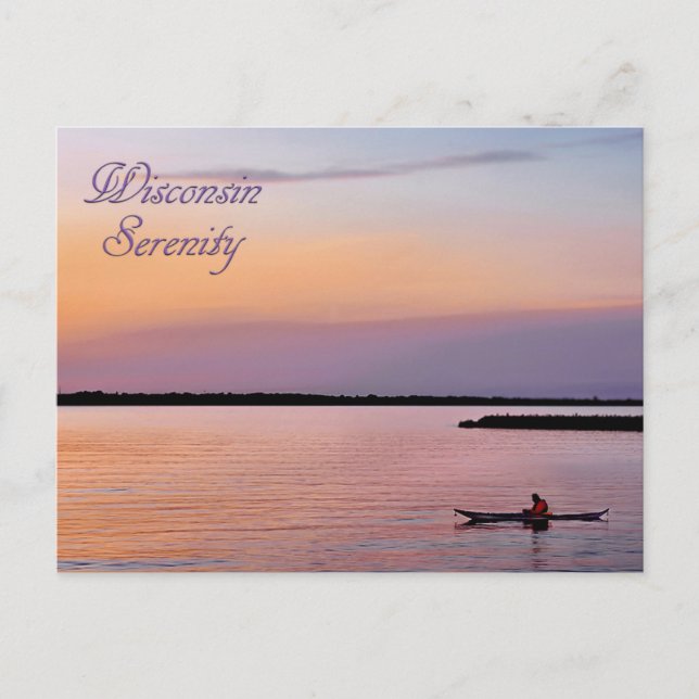 Carte Postale Wisconsin Serenity (Devant)
