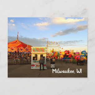 Carte Postale Wisconsin State Fair Milwaukee WI
