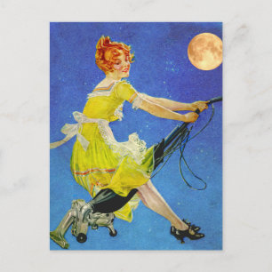 Carte Postale WItch moderne