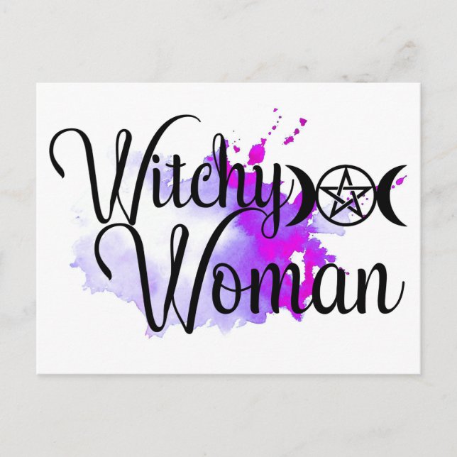 Carte postale Witchy Woman (Devant)