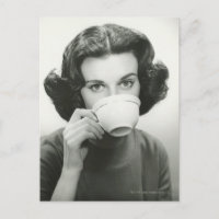 Woman drinking