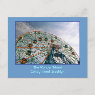 Carte postale Wonder Wheel (Coney Island, NY)
