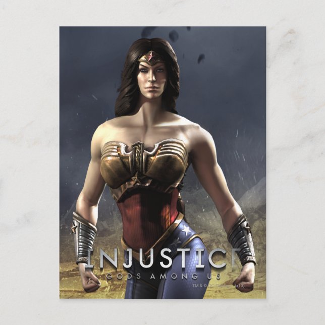 Carte Postale Wonder Woman (Devant)