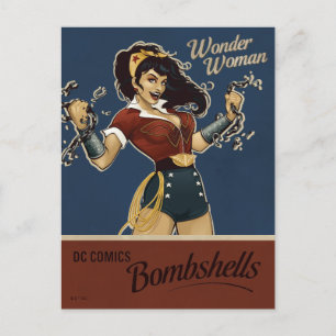 Carte Postale Wonder Woman Bombshell