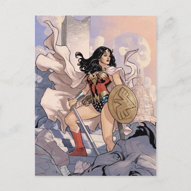 Carte Postale Wonder Woman Couverture comique #13 (Devant)