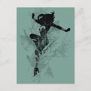 Carte Postale Wonder Woman Landing Foliage Graphic