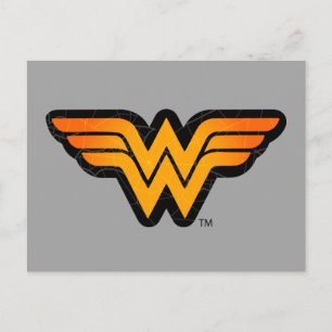 Carte Postale Wonder Woman Logo saisonnier