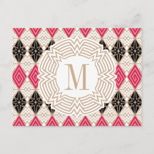 Carte Postale Wonder Woman Motif grec