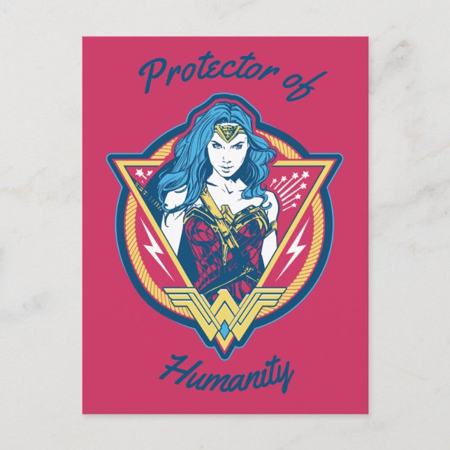 Carte Postale Wonder Woman Tri-Color Graphic (Devant)