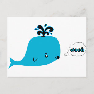 Carte Postale Woob Whale