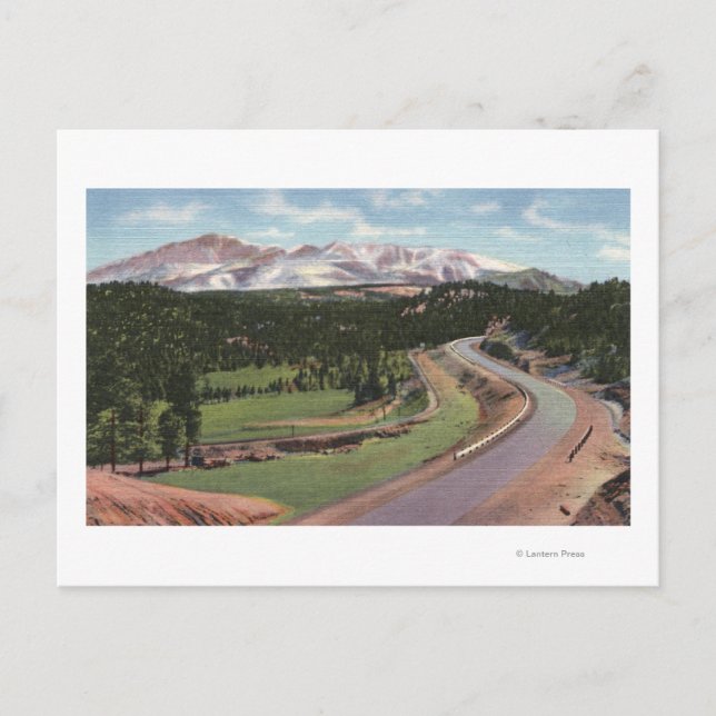 Carte Postale Woodland Park, Colorado (Devant)