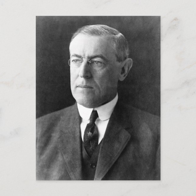 Carte Postale Woodrow Wilson (Devant)