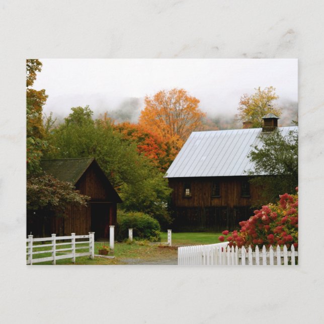 Carte Postale Woodstock, VT (Devant)