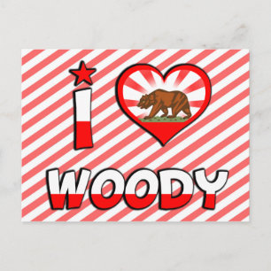 Carte Postale Woody, CA