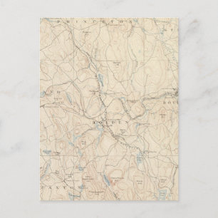 Carte Postale Worcester, Massachusetts