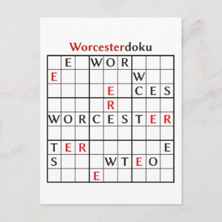 Carte Postale worcesterdoku