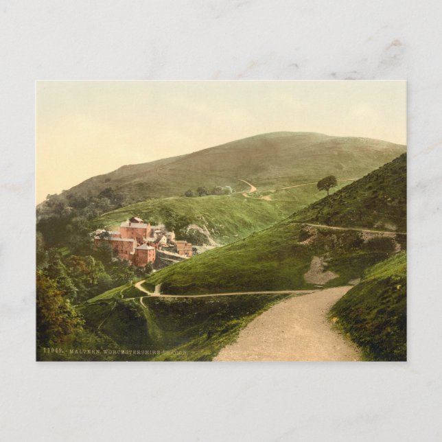 Carte Postale Worcestershire Beacon, Malvern, Angleterre (Devant)