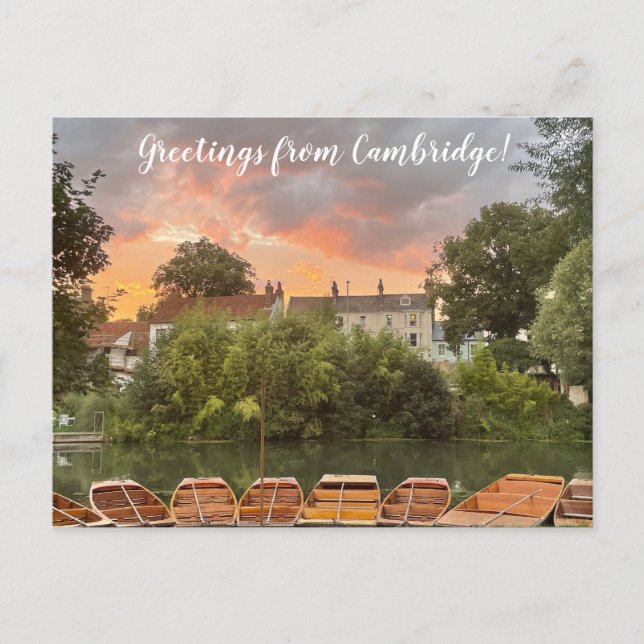 Carte Postale World2Celebrate : Salutations de Cambridge! (Devant)