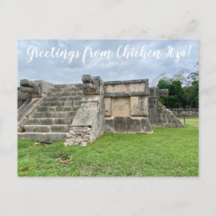 Carte Postale World2Celebrate : Salutations de Chichén Itzá!