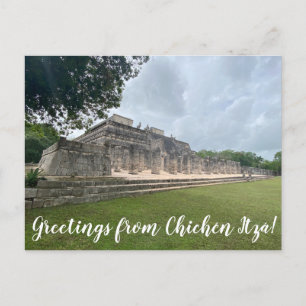 Carte Postale World2Celebrate : Salutations de Chichén Itzá!