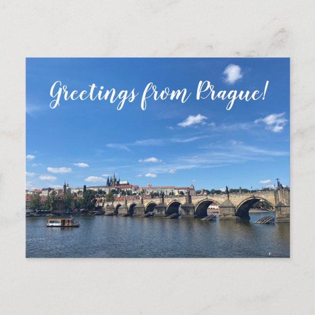 Carte Postale World2Celebrate : Salutations de Prague! (Devant)