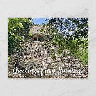 Carte Postale World2Celebrate : Salutations du Yucatán !