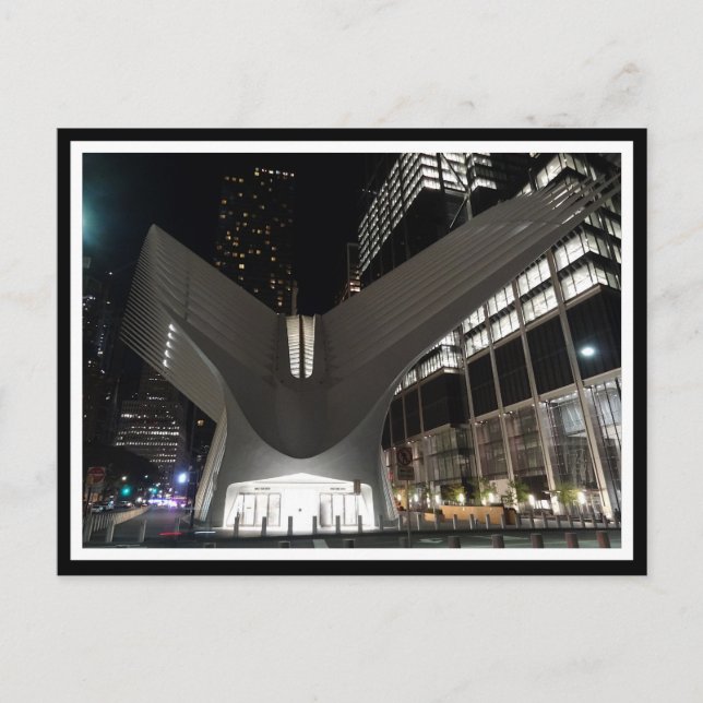 Carte postale World Trade Center Transportation Hu (Devant)