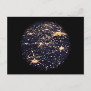 Carte postale World Wide Web Light Network