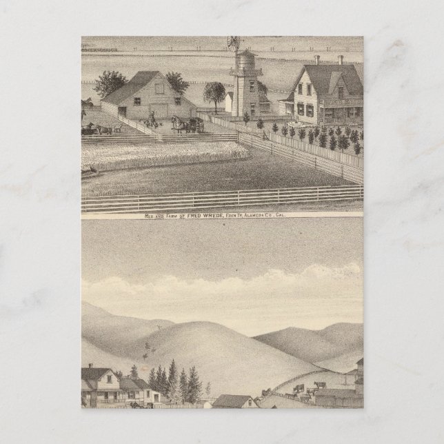 Carte Postale Wrede, Nebas résidences (Devant)