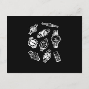 Carte Postale Wristwatches Montres de luxe Horloge