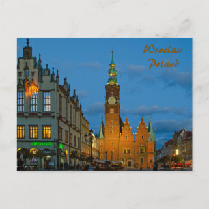 Carte Postale Wroclaw Pologne