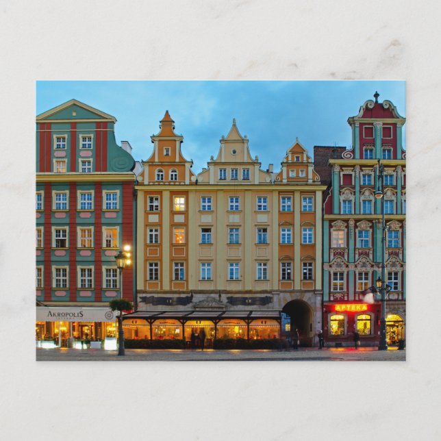 Carte postale Wroclaw Pologne Architecture (Devant)