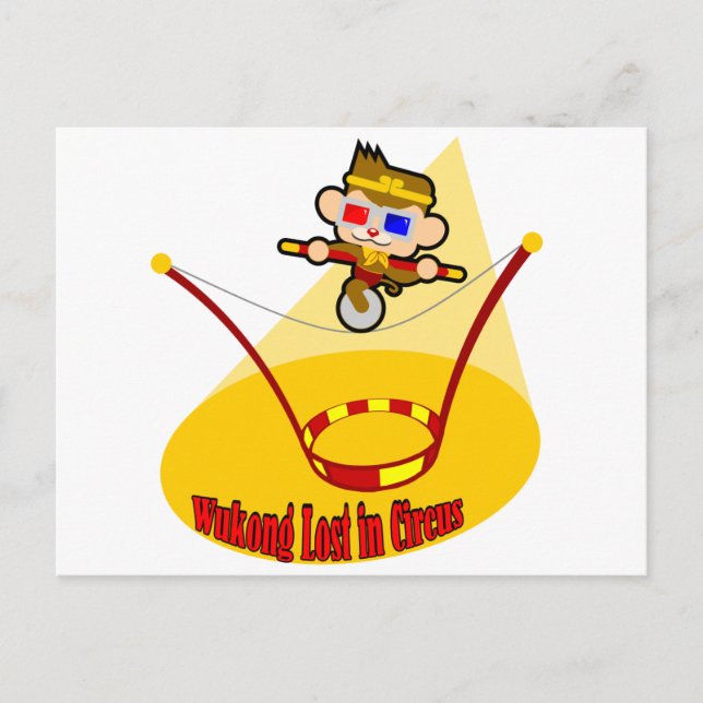 Carte Postale Wukong (Devant)