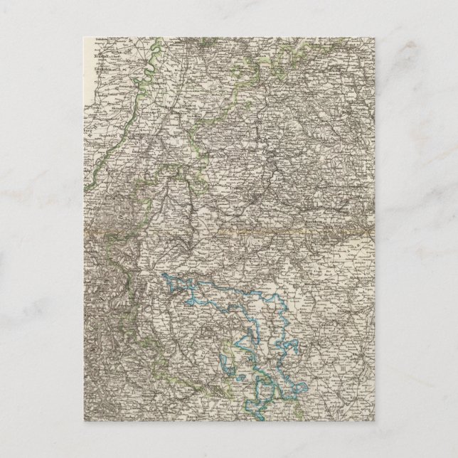 Carte Postale Wurtemberg, Baden (Devant)