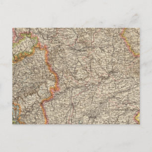 Carte Postale Wurtemberg, Bavière