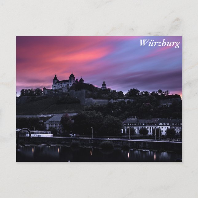 Carte Postale Würzburg, Allemagne (Devant)